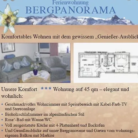 Beim Bergfreund Appartement *