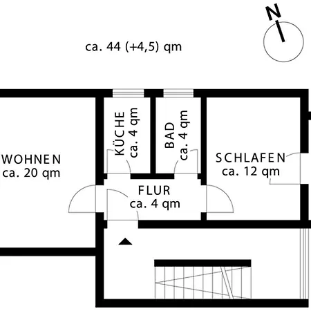 アパート Beim Bergfreund *